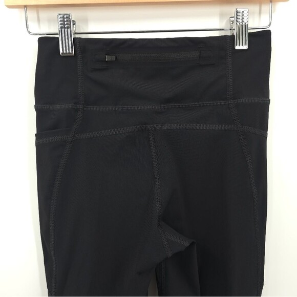 Sweaty Betty Zero Gravity Leggings Crop Black Venting Athleisure Gym XS - Picture 6 of 16